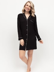 Cyberjammies Black Revere Jersey Nightshirt - Image 2 of 4