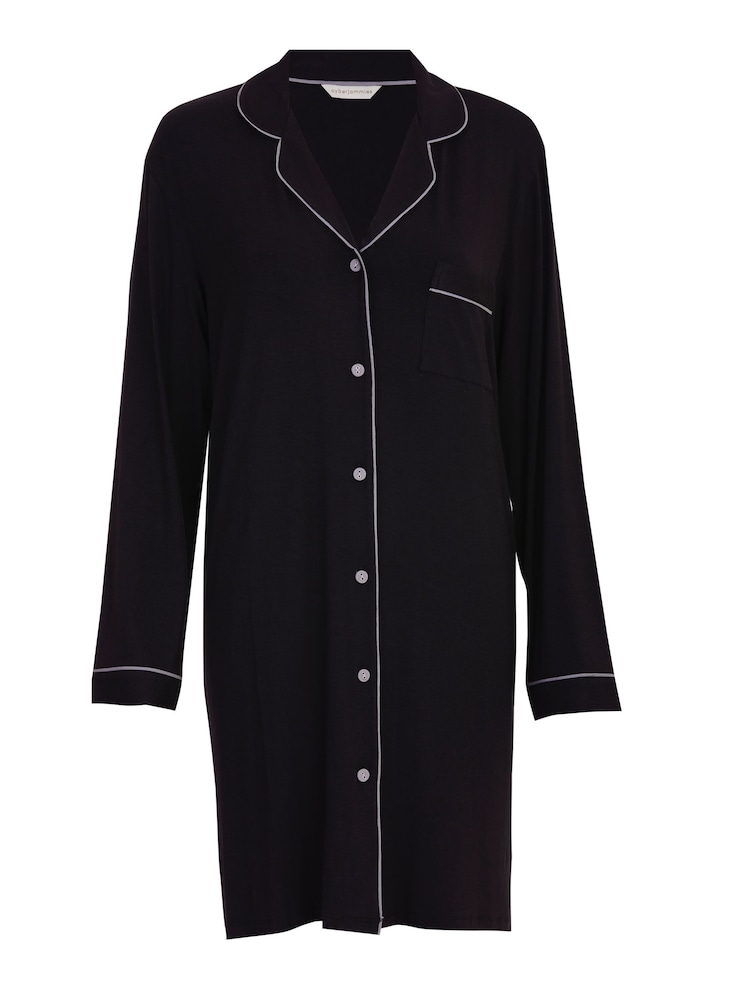 Cyberjammies Black Revere Jersey Nightshirt - Image 4 of 4