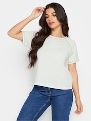 PixieGirl Petite Cream Crochet Trim Top - Image 1 of 5