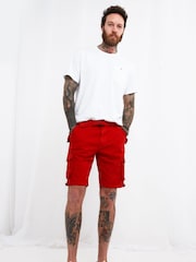 Joe Browns Red Hit The Action Shorts - Image 3 of 5