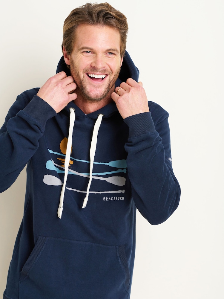 Brakeburn Blue Paddleboard Hoodie - Image 5 of 5