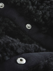 Black Chunky Borg Gilet (3-16yrs) - Image 11 of 11