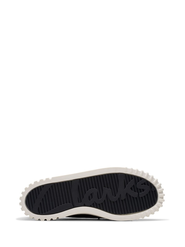 Clarks Black Leather Mayhill Cove Shoes - Image 7 of 7