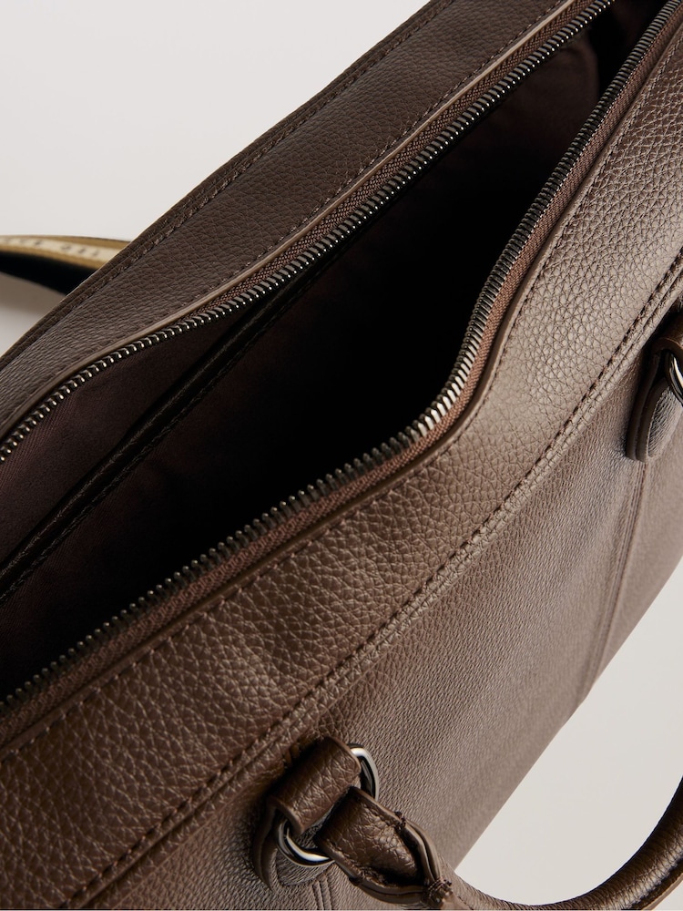 Ted Baker Brown Webbing Kaden Document Bag - Image 6 of 6