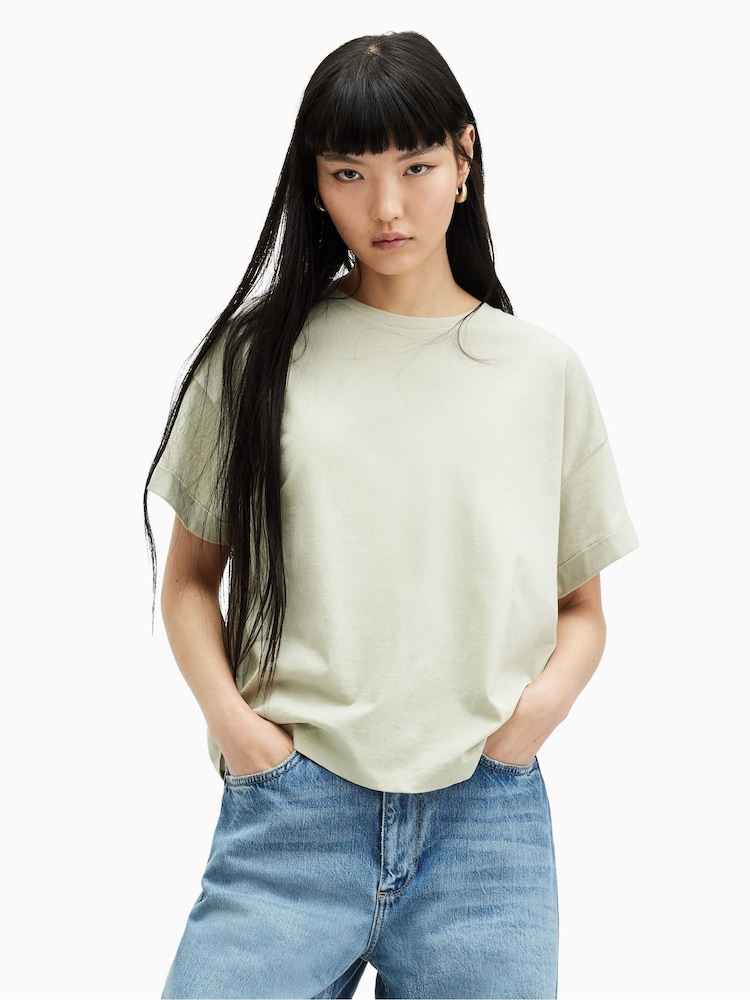 AllSaints Green Briar T-Shirt - Image 1 of 7 AllSaints Green Briar T-Shirt - Image 1 of 7