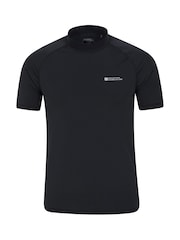 Mountain Warehouse Black UV Mens Rash Vest - Image 1 of 4