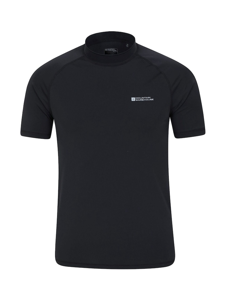 Mountain Warehouse Black UV Mens Rash Vest - Image 1 of 4
