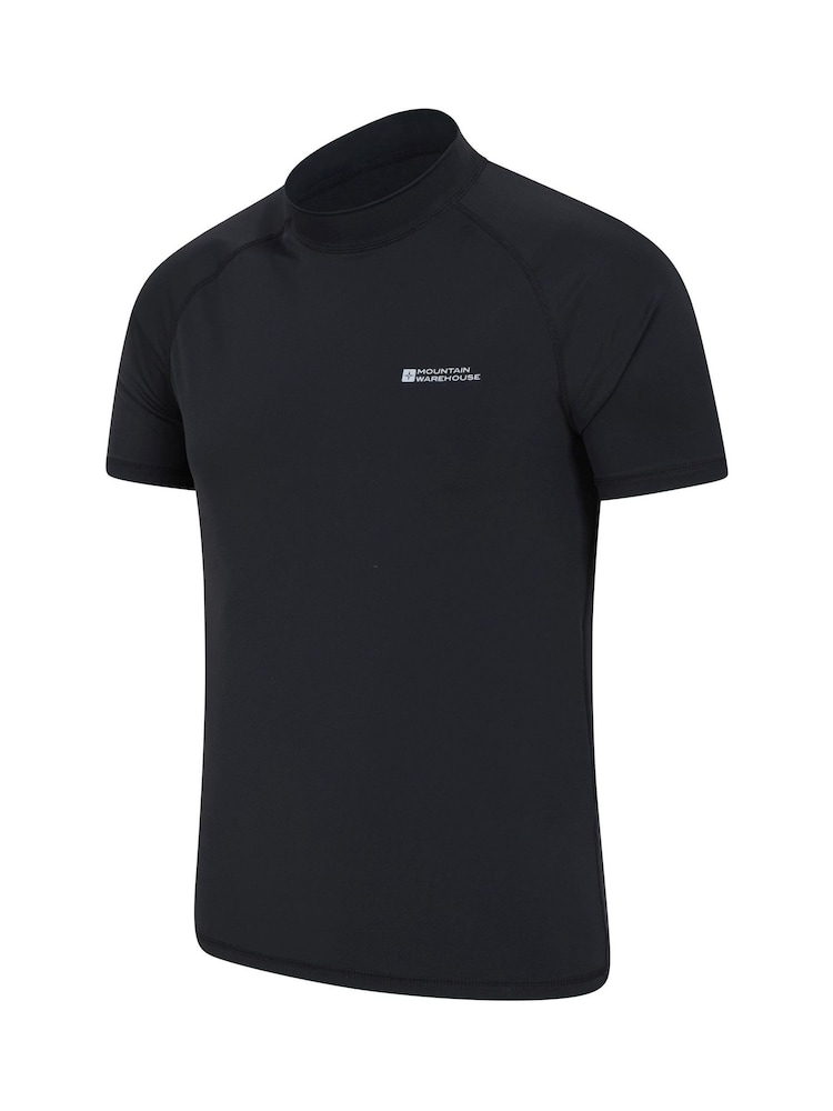 Mountain Warehouse Black UV Mens Rash Vest - Image 3 of 4