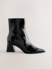 Black Forever Comfort® Block Heeled Ankle Boots - Image 6 of 9
