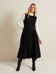 Phase Eight Black Bodice Nala Mini Dress - Image 1 of 7