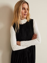 Phase Eight Black Bodice Nala Mini Dress - Image 4 of 7