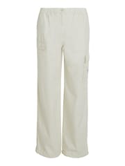 Calvin Klein Cream Logo Cargo Trousers - Image 4 of 6