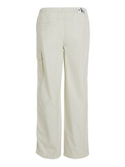 Calvin Klein Cream Logo Cargo Trousers - Image 5 of 6
