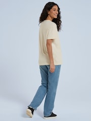 Animal Cream Womens Leena Boxy 100% Cotton T-Shirt - Image 3 of 8