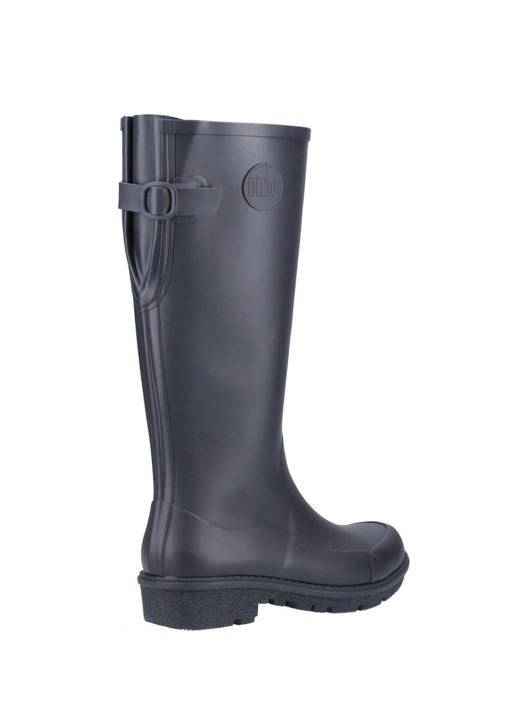 FitFlop Blue Wonderwelly Tall Wellington Boots - Image 2 of 4