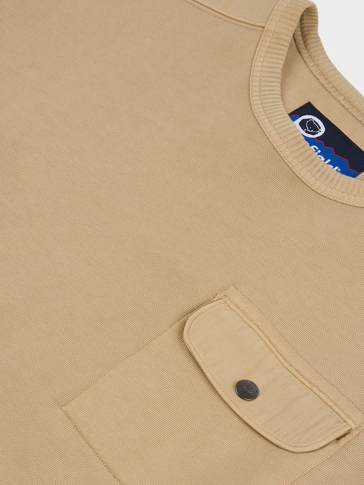 Penfield Natural Mens Rochester Sweatshirt - Image 8 of 8