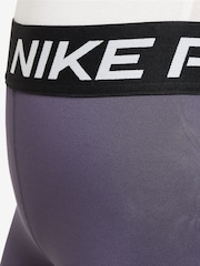 Nike Purple Raisin 3 Inch Dri-FIT Pro Shorts - Image 4 of 4