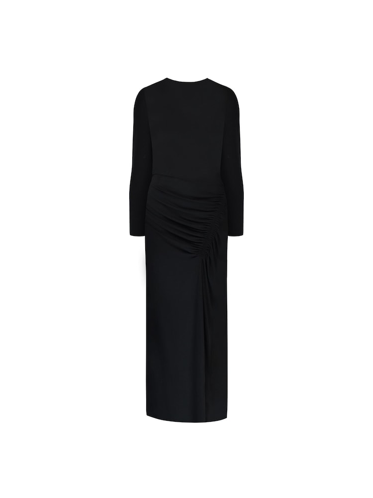 Ro&Zo Jersey Ruched Side Midaxi Dress - Image 7 of 7