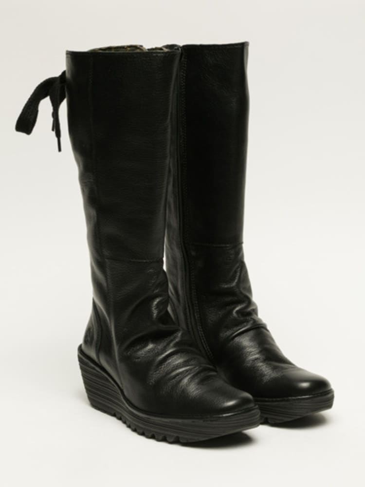 Fly London Yust kniehohe schwarze Stiefel - Bild 5 von 5 Fly London Yust kniehohe schwarze Stiefel - Bild 5 von 5
