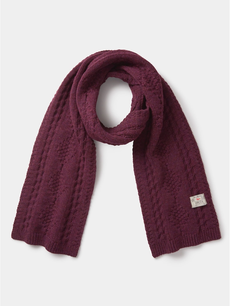 Aubin Haconby Cable Scarf - Imagen 2 de 3