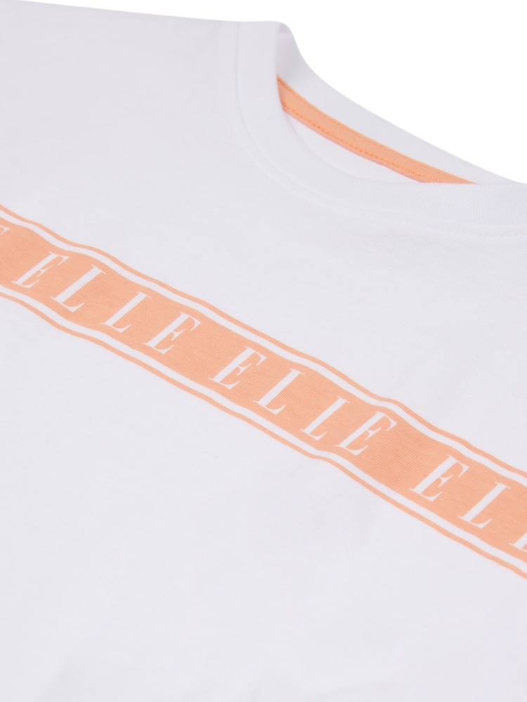 ELLE Junior Girls White Vest Dress - Image 3 of 3