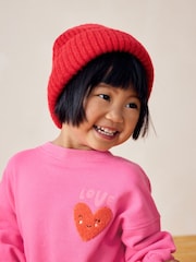 Pink Character Sweat Mesh Dress (3mths-7yrs) - Image 5 of 9
