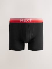 Black Bright Ombre Text Waistbands 15 Pack A-Front Boxers - Image 10 of 18
