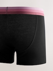 Black Bright Ombre Text Waistbands 15 Pack A-Front Boxers - Image 18 of 18