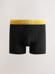 Black Bright Ombre Text Waistbands 15 Pack A-Front Boxers - Image 4 of 18