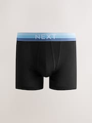 Black Bright Ombre Text Waistbands 15 Pack A-Front Boxers - Image 5 of 18