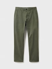 Crew Clothing Green Straight Chinos - Image 7 of 9