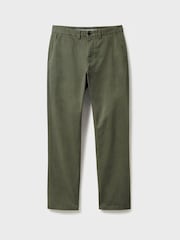 Crew Clothing Green Straight Chinos - Image 8 of 9