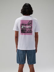 Weiß - Berghaus Grit Short Sleeve 100% Cotton T-Shirt - Bild 2 von 6