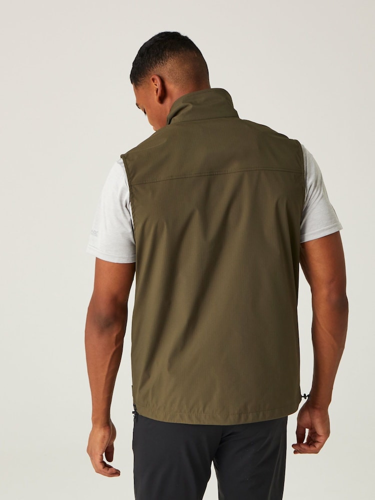 Regatta Green Travel Light Packaway Multi Pocket Gilet - Image 2 of 9