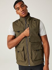 Regatta Green Travel Light Packaway Multi Pocket Gilet - Image 4 of 9