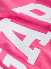 Gap Pink Logo Graphic Short Sleeve Crew Neck T-Shirt (4-13yrs) - Image 3 of 3