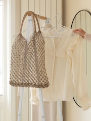 Brabantia White Linn Clothes Rack Compact - Image 2 of 6