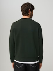 Armani Exchange Green Logo 100% Cotton Sweatshirt - Image 2 of 4