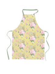 Cath Kidston Yellow Floral Fields Easy Adjust 100% Cotton Apron - Image 1 of 2