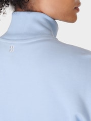 Sweaty Betty Breeze Blue After Class Zip-Up Sweatshirt - Image 6 of 8
