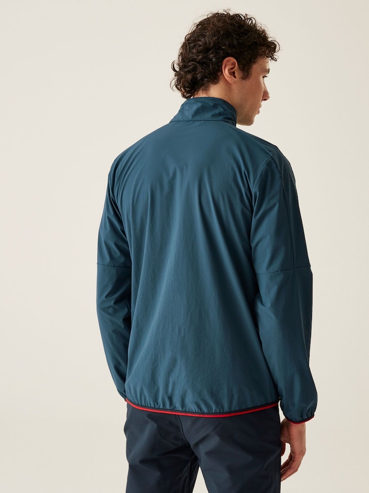 Regatta Blue Prestfield Full Zip Softshell Jacket - Image 2 of 8