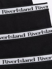 River Island Black Girls Hipster 100% Cotton Briefs 5 Pack - Image 3 of 3