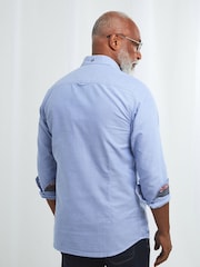 Joe Browns Blue No Ordinary Oxford Shirt - Image 2 of 3