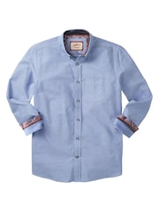 Joe Browns Blue No Ordinary Oxford Shirt - Image 3 of 3