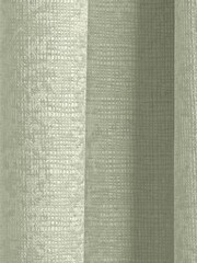 Enhanced Living Green Matrix Ready Made Blackout Pencil Pleat Curtains - Image 3 of 4