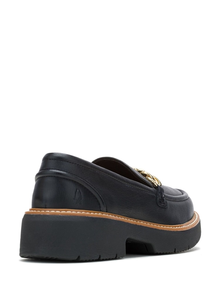črna - Hush Puppies Jodie usnjeni mokasini - Slika 3 iz 3