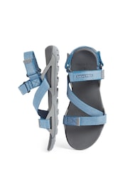 Craghoppers Grey/Blue Locke Sandals - Image 2 of 6