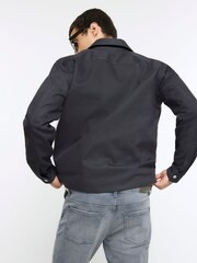 River Island Grey Slim Fit Stretch Jeans - Image 3 of 4