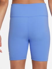 Nike Blue Pulse One 5 Inch Dri-FIT Bike Shorts - Image 2 of 4