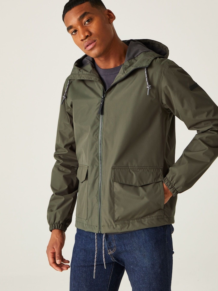 Grün - Regatta Bayano Wasserdichte Jacke - Bild 1 von 9